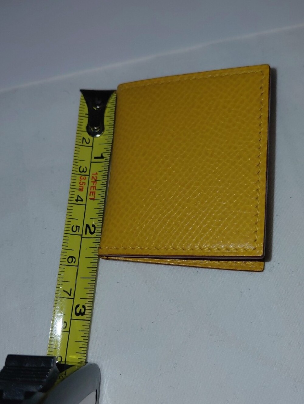 LOW START!! Hermes Yellow Epsom Calfskin Leather Mini Photo Album!VGC - Picture 9 of 10